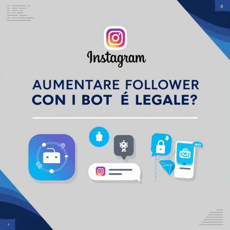 Infografica con logo di instagram